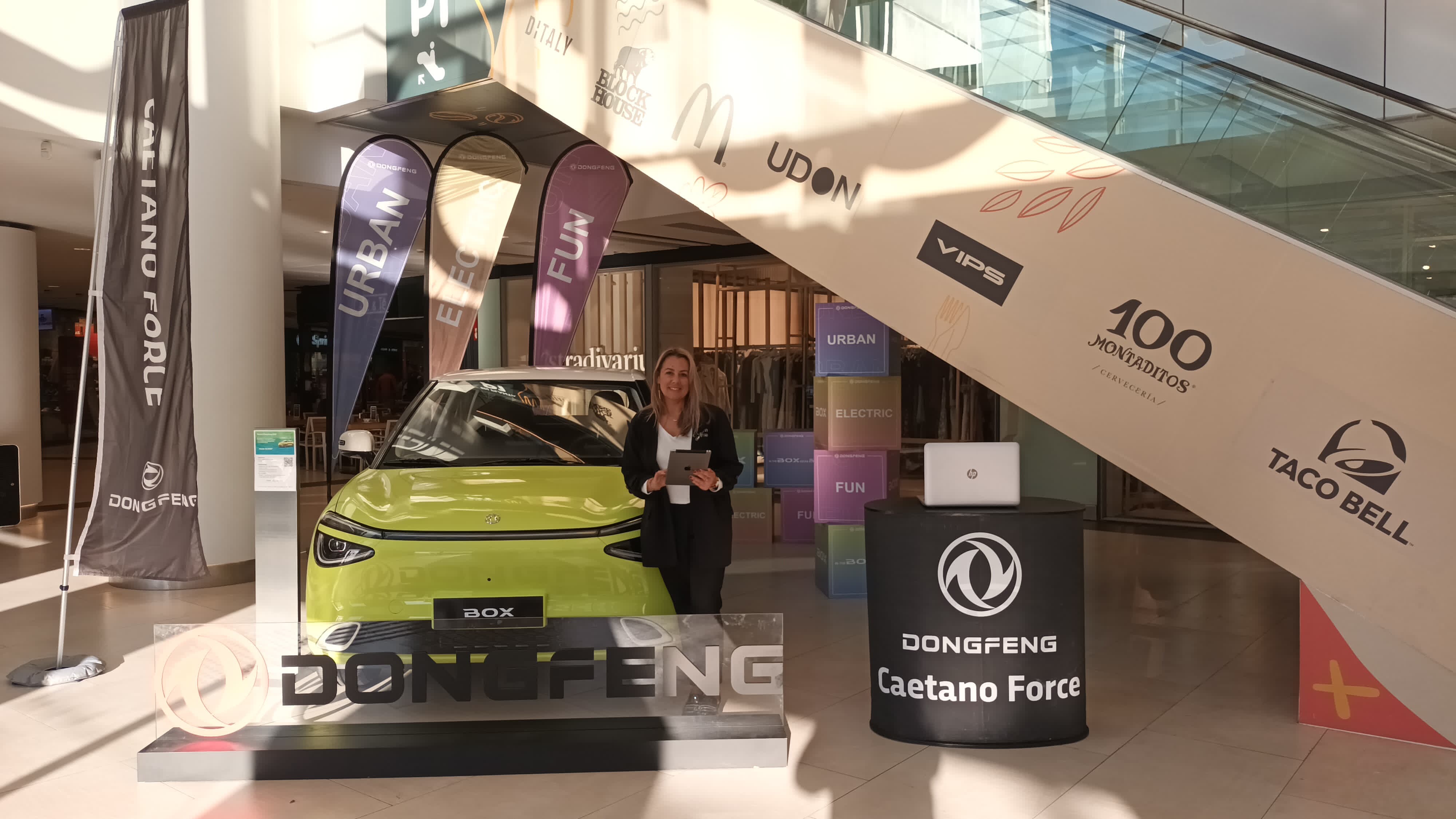 Desembarco nacional de Dongfeng & Voyah en centros comerciales